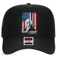 Suck It England Funny 4th Of July George Washington 1776 Hat thumb 0