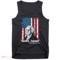 Suck It England Funny 4th Of July George Washington 1776 Tank Top thumb 0