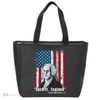 Suck It England Funny 4th Of July George Washington 1776 Tote Bag thumb 0
