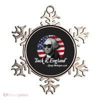 Suck It England Funny 4th Of July George Washington 1776 Ornament thumb 0