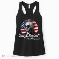 Suck It England Funny 4th Of July George Washington 1776 Women's Tank Top thumb 0