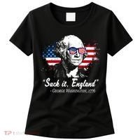 Suck It England Funny 4th Of July George Washington 1776 Women's T-Shirt thumb 0