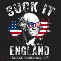 Suck It England Funny 4th Of July George Washington 1776 Tumbler thumb 3