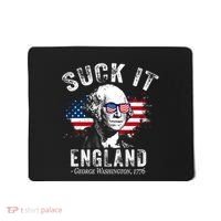 Suck It England Funny 4th Of July George Washington 1776 Mousepad thumb 0