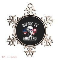 Suck It England Funny 4th Of July George Washington 1776 Ornament thumb 0