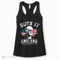 Suck It England Funny 4th Of July George Washington 1776 Women's Tank Top thumb 0