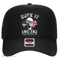 Suck It England Funny 4th Of July George Washington 1776 Hat thumb 0