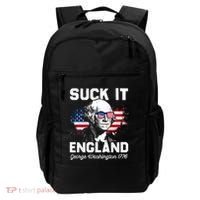 Suck It England Funny 4th Of July George Washington 1776 Backpack thumb 0