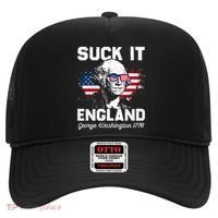 Suck It England Funny 4th Of July George Washington 1776 Hat thumb 0