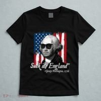 Suck It England Funny George Washington Usa Flag 4th Of July T-Shirt thumb 5