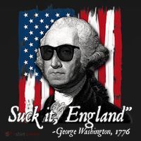 Suck It England Funny George Washington Usa Flag 4th Of July Women's Hoodie thumb 2