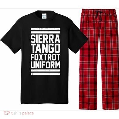 Sierra Tango Foxtrot Uniform STFU Pajama Set