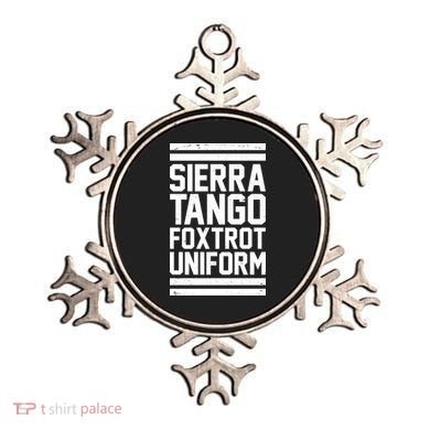 Sierra Tango Foxtrot Uniform STFU Ornament