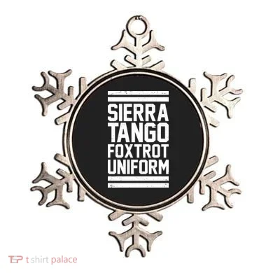 Sierra Tango Foxtrot Uniform STFU Ornament