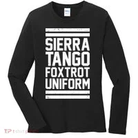 Sierra Tango Foxtrot Uniform STFU Women's Long Sleeve Shirt thumb 0