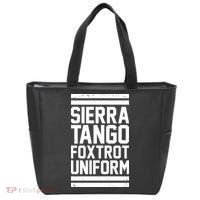 Sierra Tango Foxtrot Uniform STFU Tote Bag thumb 0