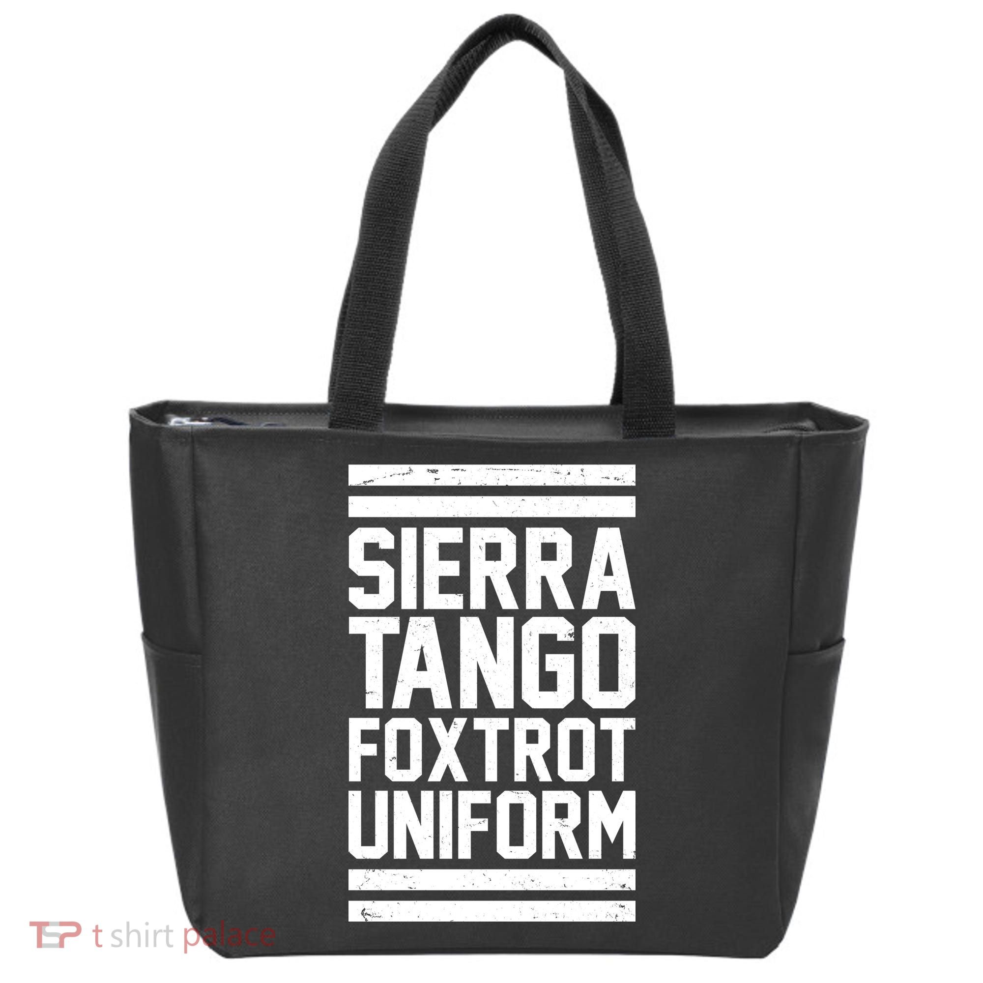 Sierra Tango Foxtrot Uniform STFU Tote Bag