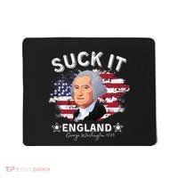 Suck It Funny England 4th of July George Washington Mousepad thumb 0