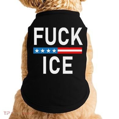 Support Immigrants Fuck Ice Doggie Tank