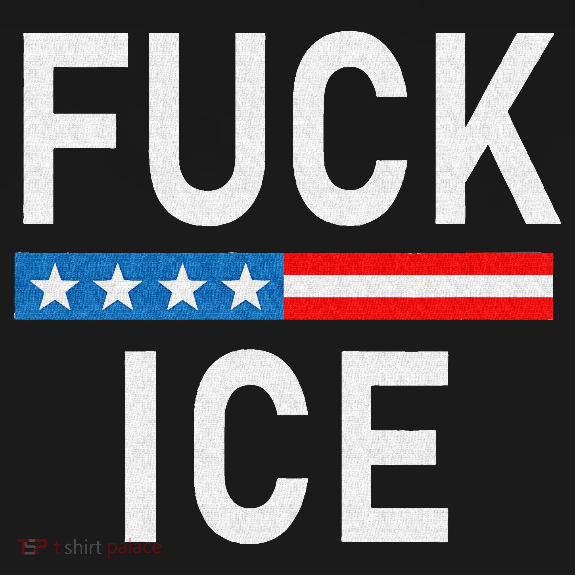 Support Immigrants Fuck Ice USA-Made Doggie Bandana