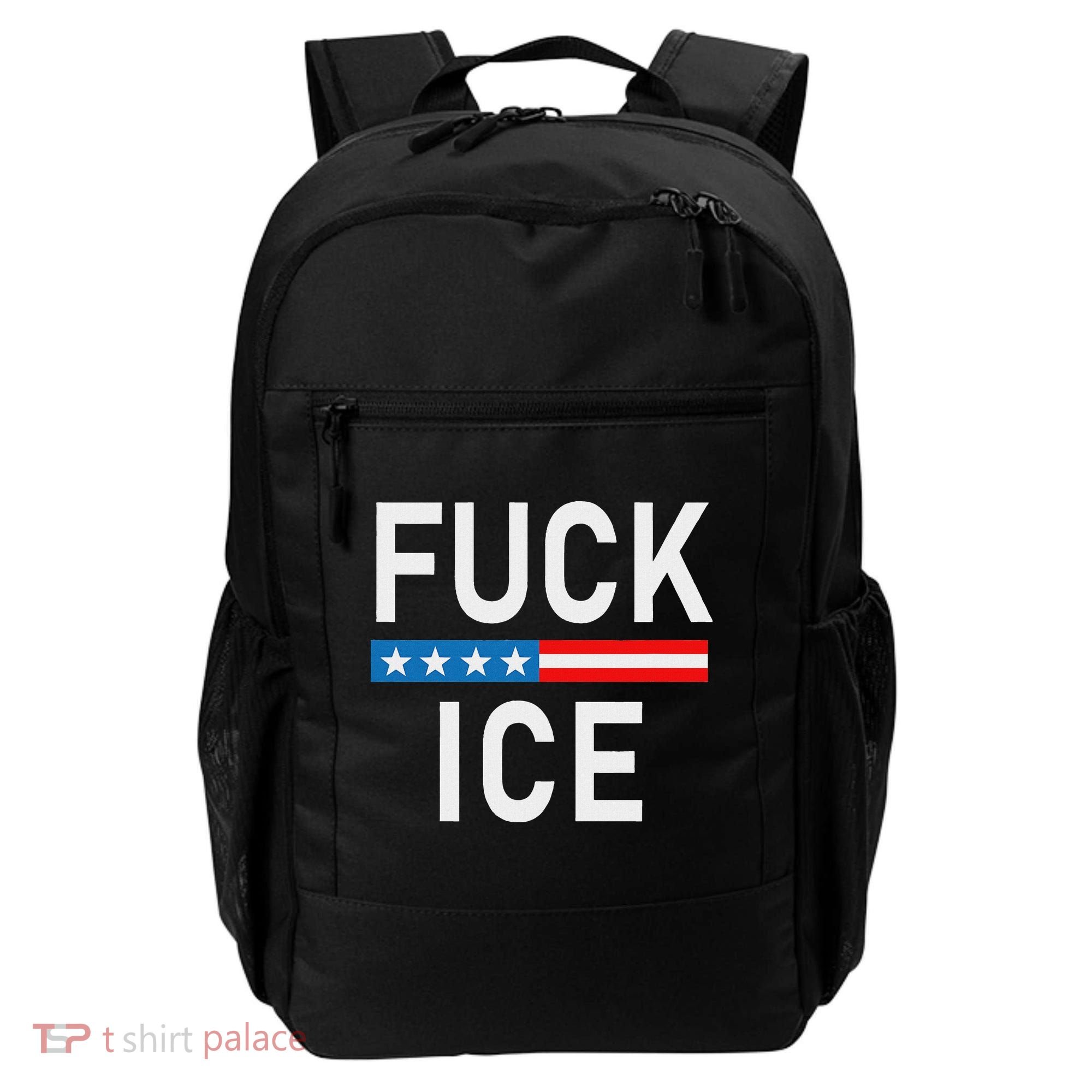Support Immigrants Fuck Ice Backpack