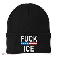 Support Immigrants Fuck Ice Beanie thumb 0