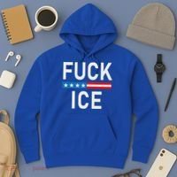 Support Immigrants Fuck Ice Hoodie thumb 3