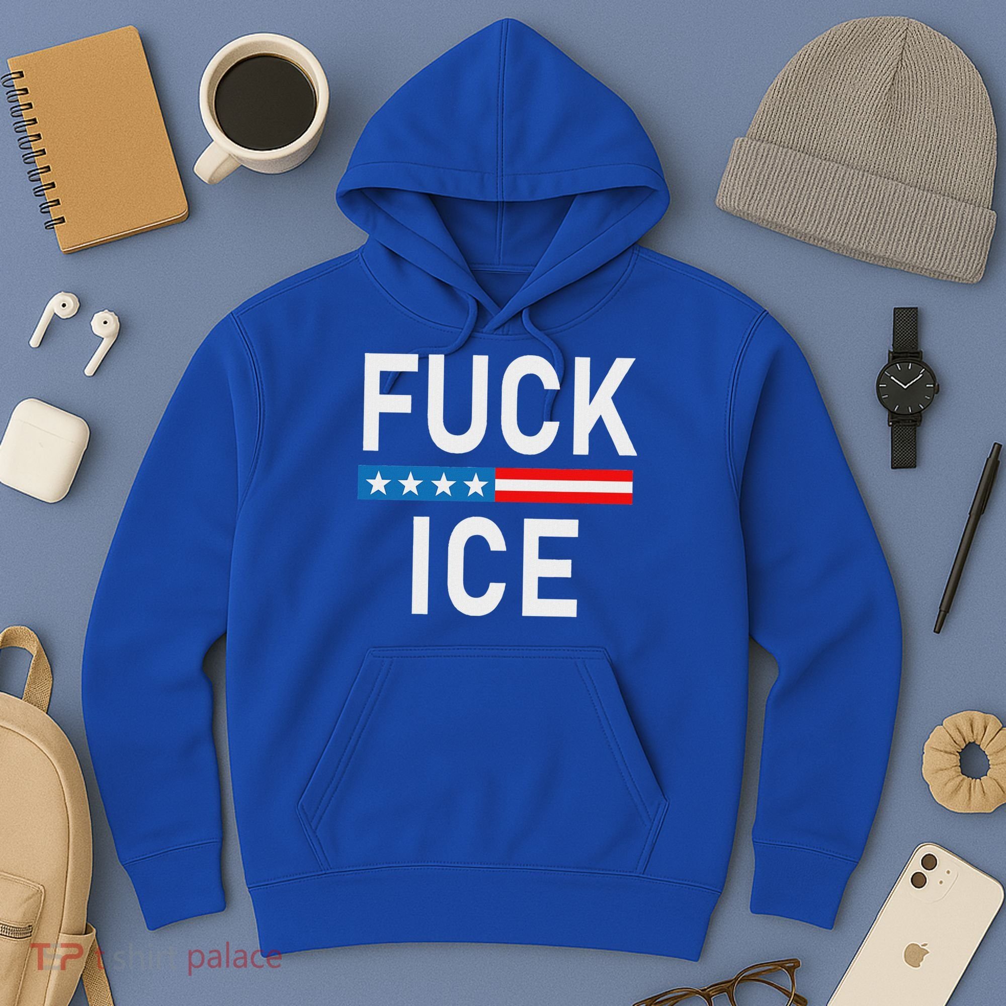 Support Immigrants Fuck Ice Hoodie