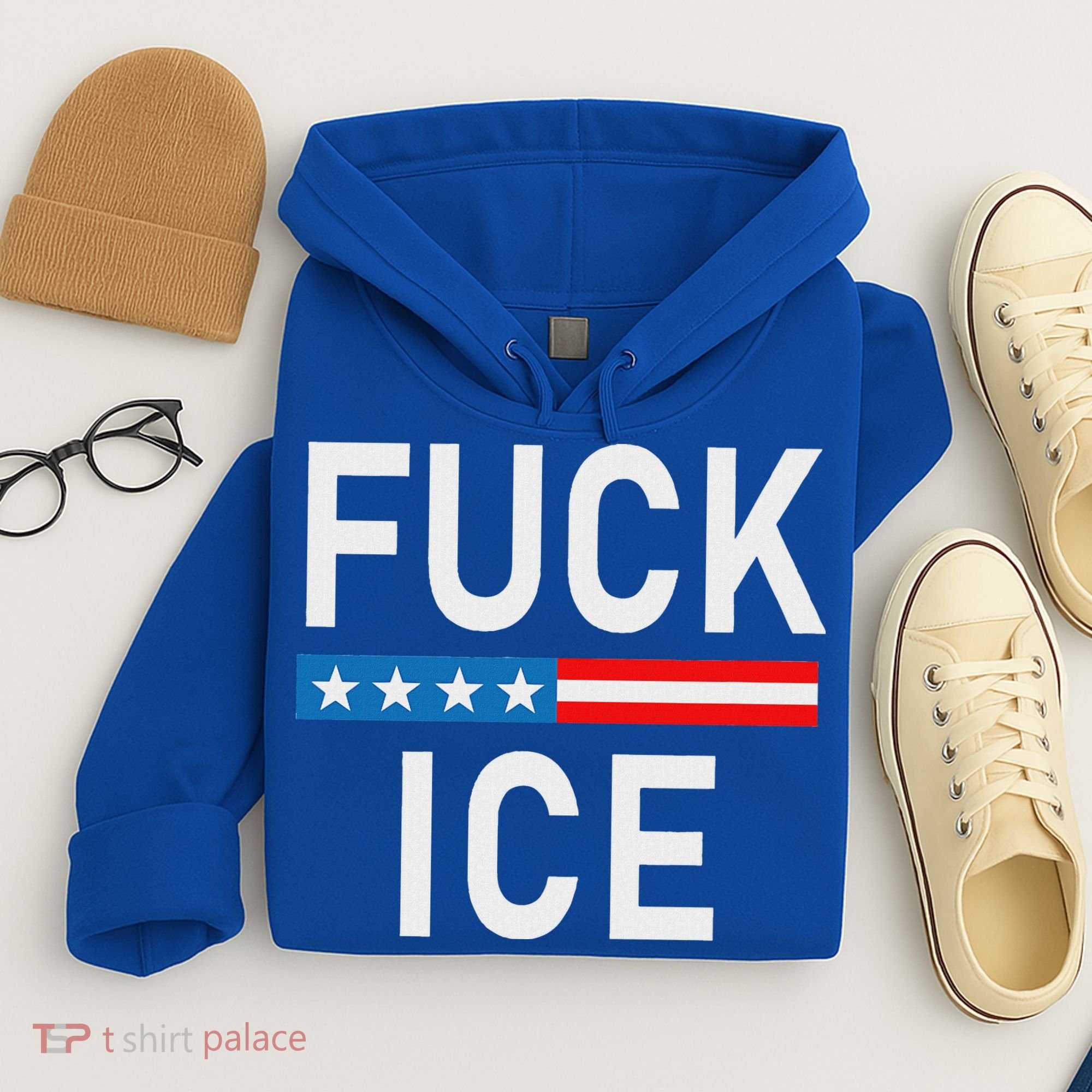 Support Immigrants Fuck Ice Hoodie