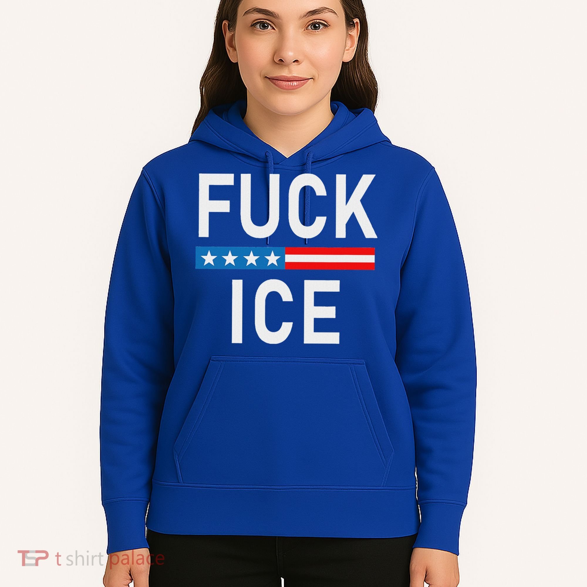Support Immigrants Fuck Ice Hoodie