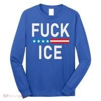 Support Immigrants Fuck Ice Long Sleeve Shirt thumb 0