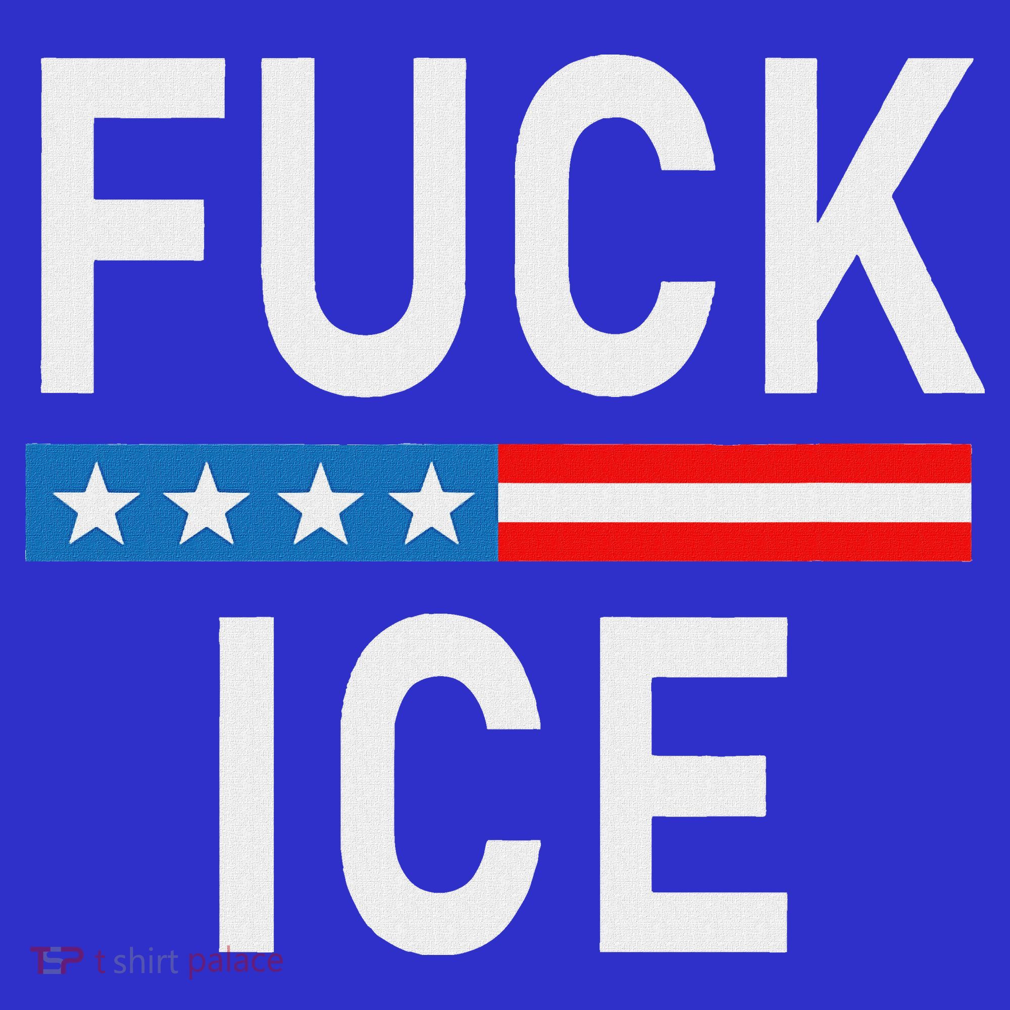 Support Immigrants Fuck Ice Coaster