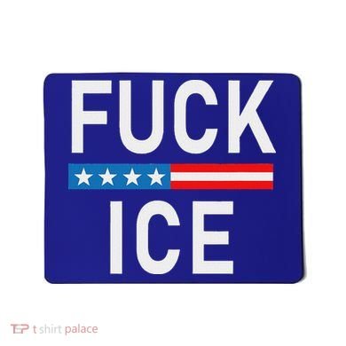 Support Immigrants Fuck Ice Mousepad