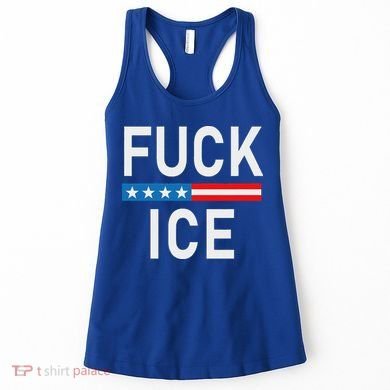 Support Immigrants Fuck Ice Women's Tank Top