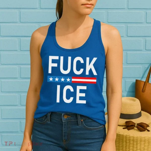 Support Immigrants Fuck Ice Women's Tank Top