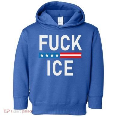 Support Immigrants Fuck Ice Toddler Hoodie