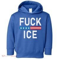 Support Immigrants Fuck Ice Toddler Hoodie thumb 0