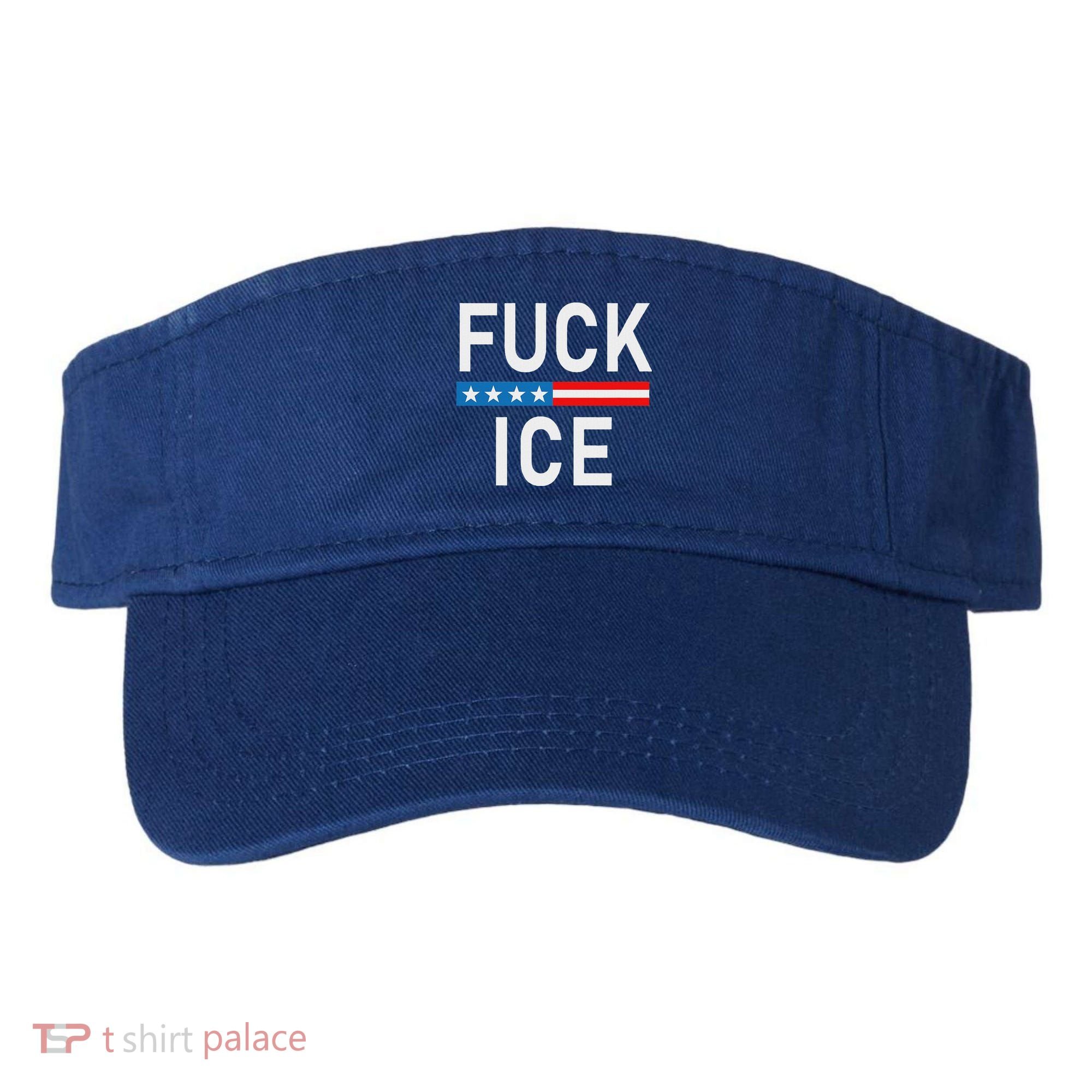 Support Immigrants Fuck Ice Visor