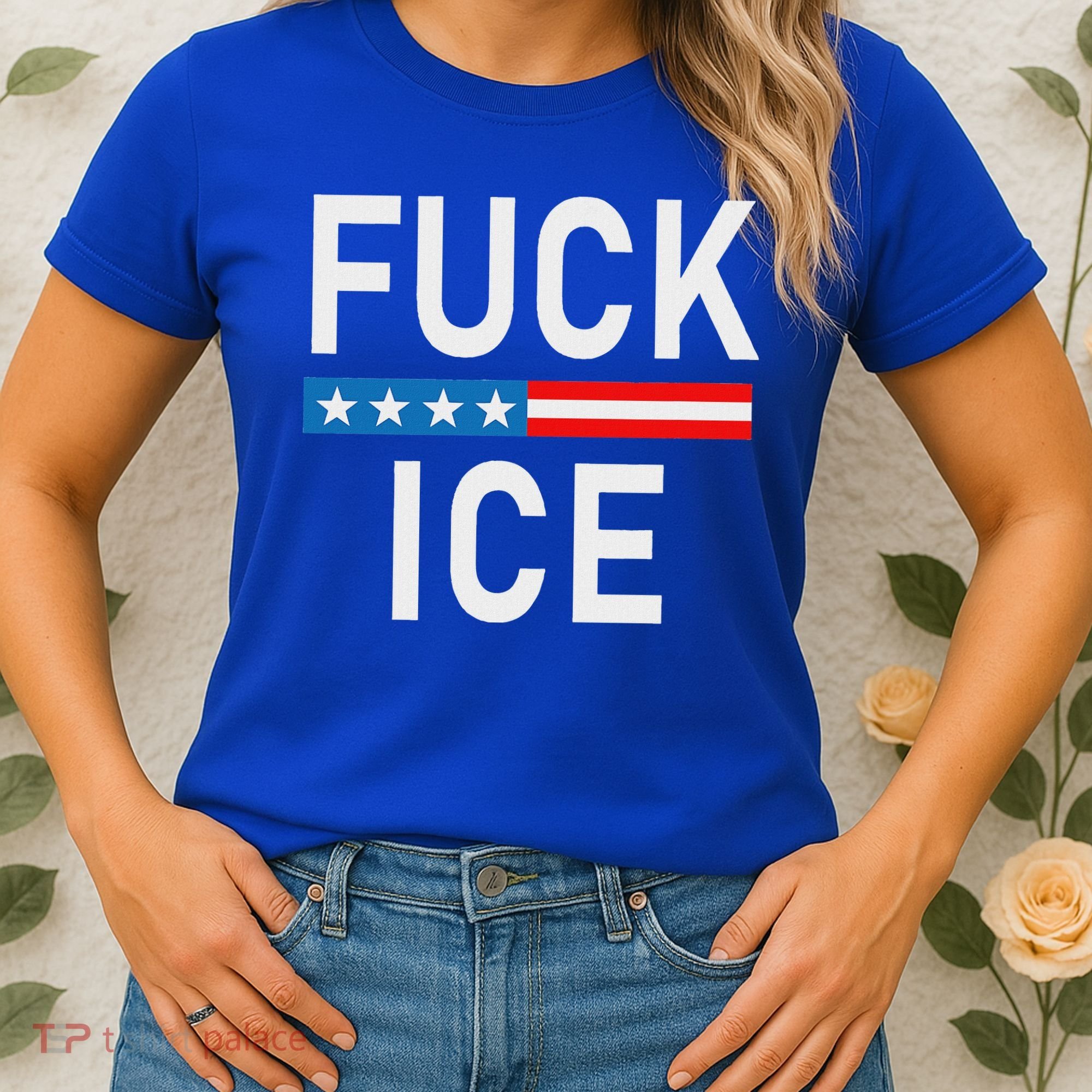 Support Immigrants Fuck Ice Women's T-Shirt