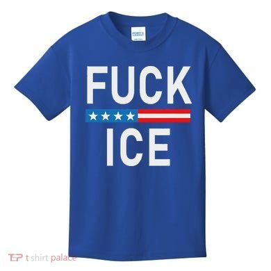 Support Immigrants Fuck Ice Kids T-Shirt