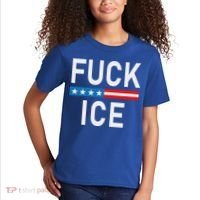 Support Immigrants Fuck Ice Kids T-Shirt thumb 2