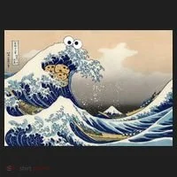 Sea Is For Cookie Golf Towel thumb 3