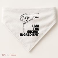 Secret Ingredient Funny Cooking Cook Chef USA-Made Doggie Bandana thumb 0