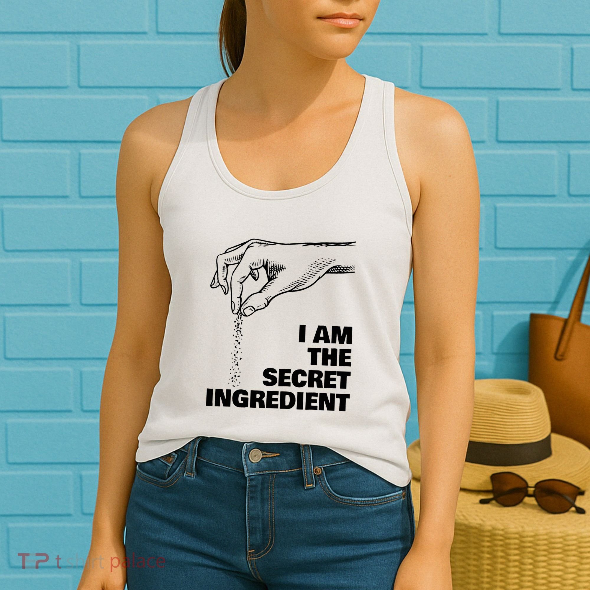 Secret Ingredient Funny Cooking Cook Chef Women's Tank Top