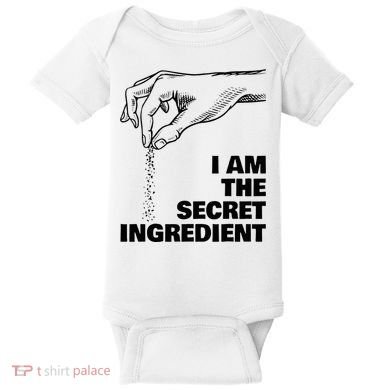 Secret Ingredient Funny Cooking Cook Chef Baby Bodysuit