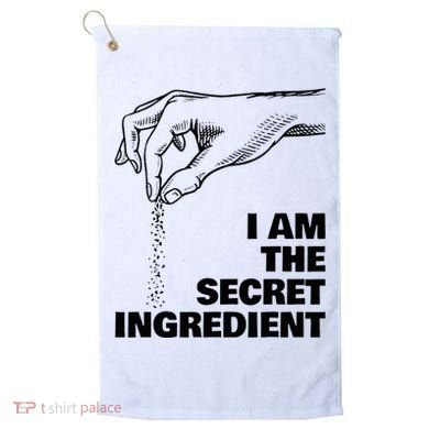 Secret Ingredient Funny Cooking Cook Chef Golf Towel
