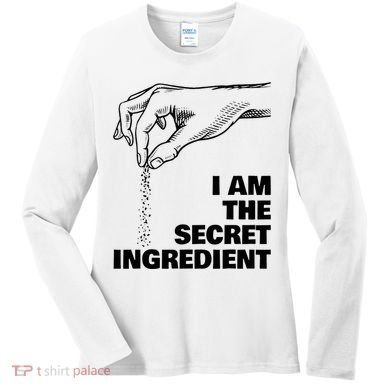 Secret Ingredient Funny Cooking Cook Chef Women's Long Sleeve Shirt