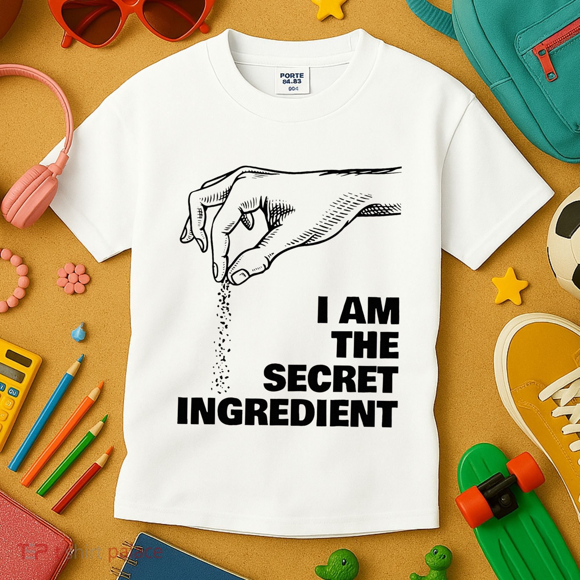 Secret Ingredient Funny Cooking Cook Chef Kids T-Shirt