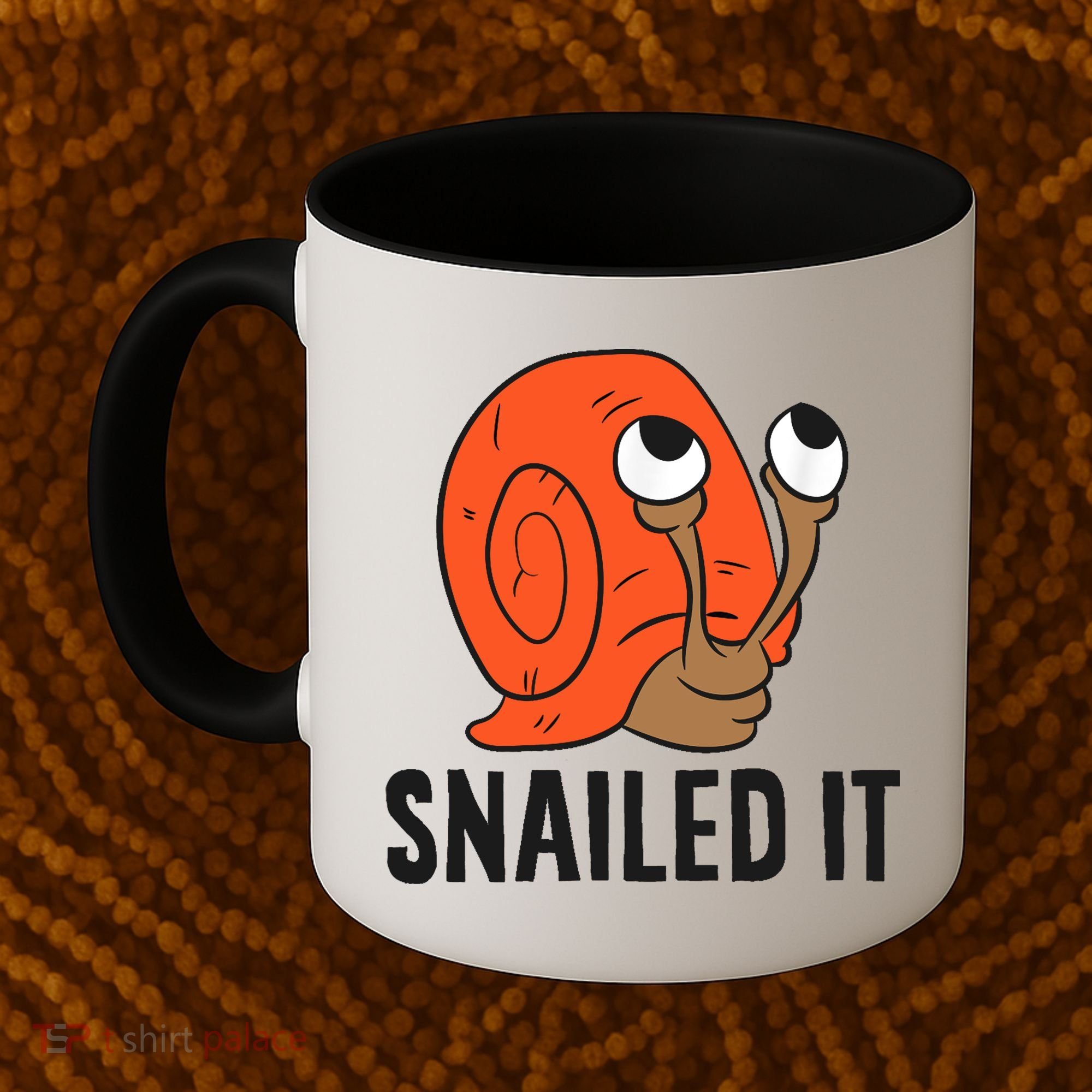 Snailed It Funny Snail Coffee Mug
