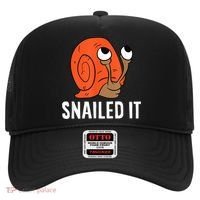 Snailed It Funny Snail Hat thumb 0